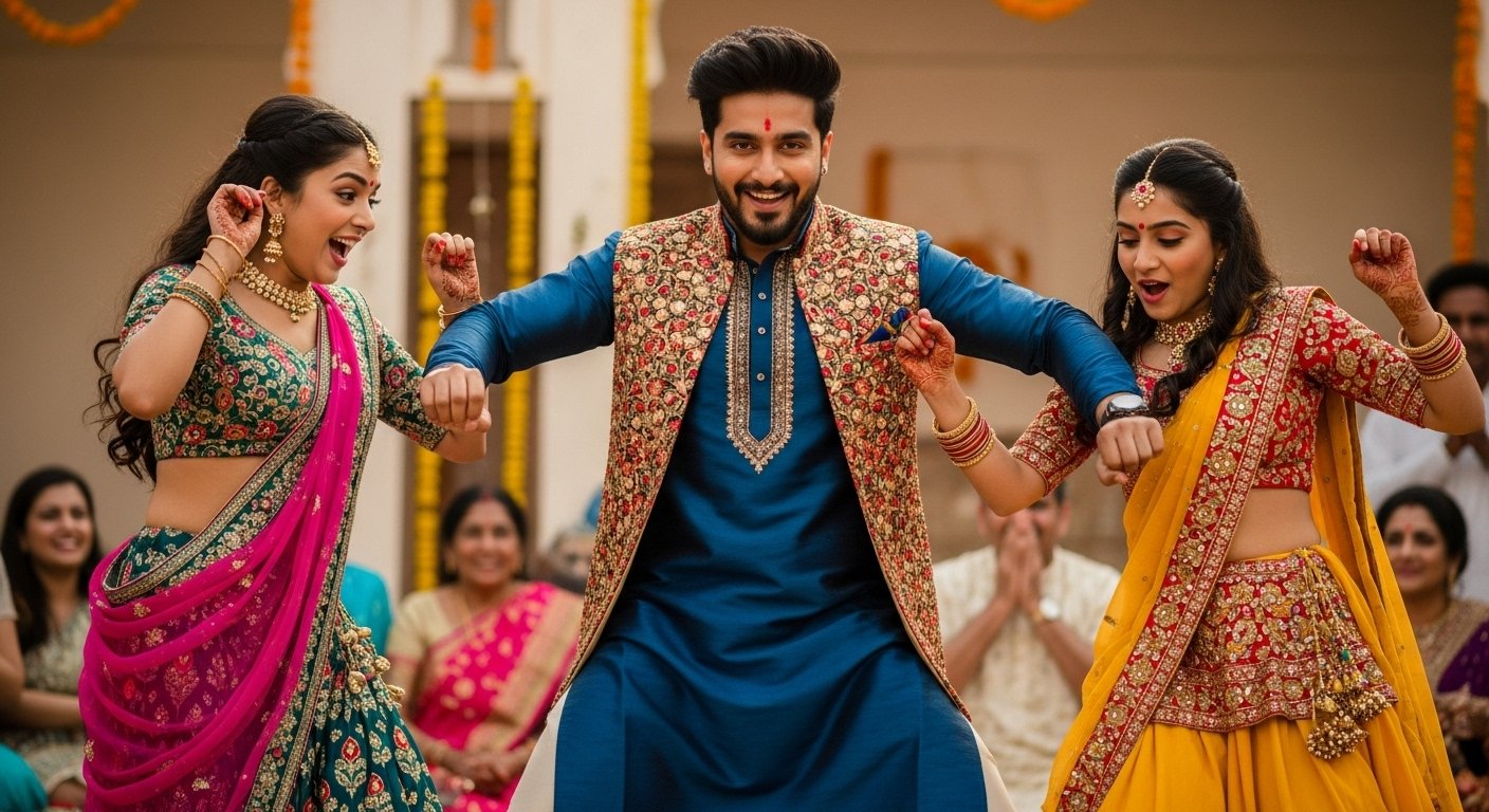 दो सालियों संग जीजा का ‘कमरतोड़’ डांस वायरल, वीडियो देखकर हर कोई हुआ हैरान!