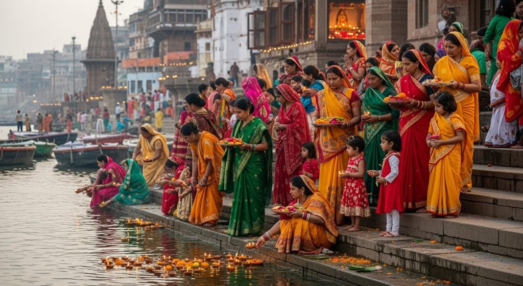 Jivitputrika 2025 in Kashi: Entire Kashi Immersed in Devotion and Faith, Viral Photos of Worship from Ghats to Homes!
