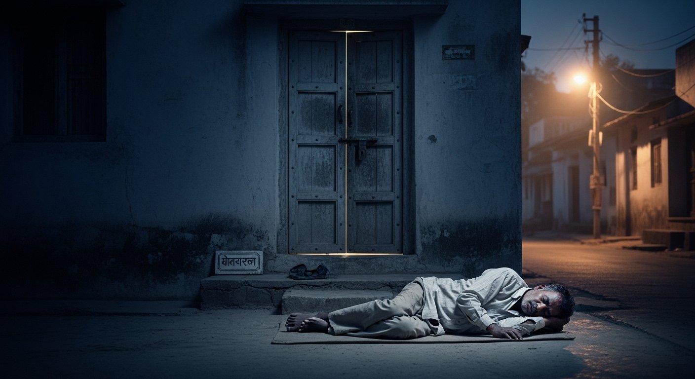 रात को घर पहुंचा शराबी पति, बीवी ने नहीं खोला दरवाजा: सड़क पर सोए शख्स के साथ फिर क्या हुआ? वायरल हुआ मजेदार किस्सा!