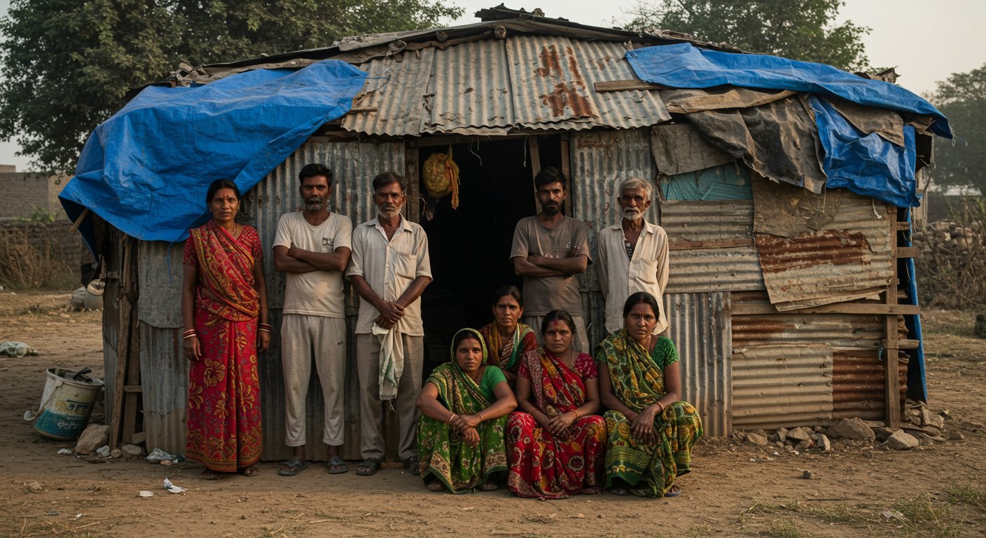 कन्नौज: शेखपुरा से 7 लोग हिरासत में, बांग्लादेशी होने की आशंका, 15 साल से रह रहे थे झोपड़ी में
