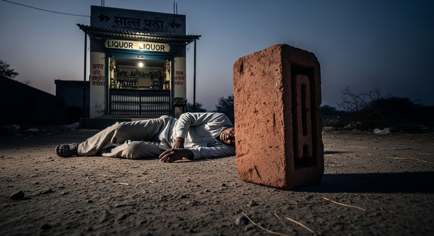 Sensation in Kanpur Dehat: Animal Trader Brutally Crushed to Death with Brick Near Liquor Shop
