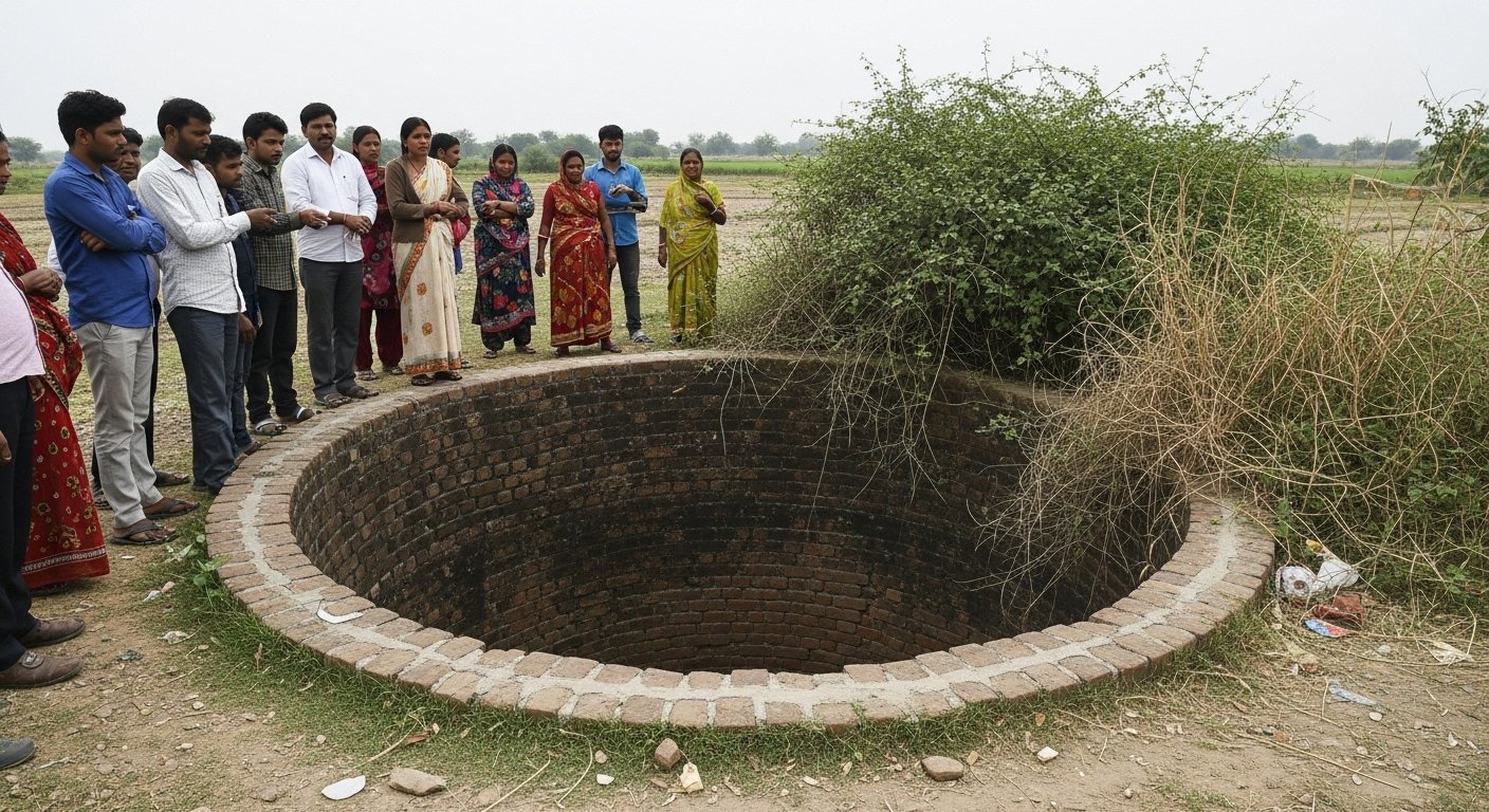 Heart-wrenching incident in Kanpur Dehat: Daughter-in-law jumps into well, elder brother-in-law dies trying to save her, village gripped by silence.