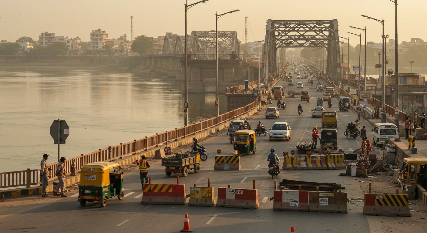 Kanpur Traffic Alert: Jaajmau Old Bridge Repair From November, Route Diversions Planned