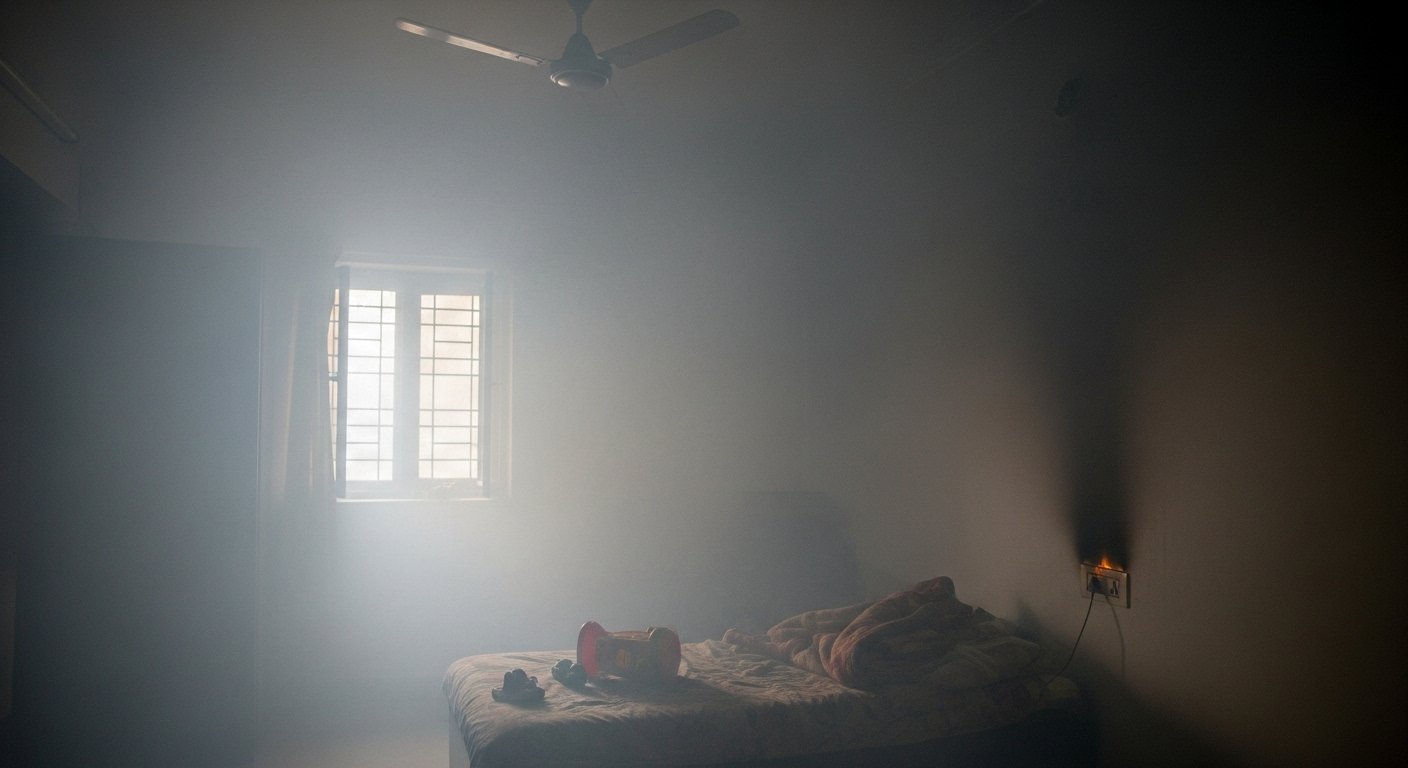 कोटा में टीवी-एक्ट्रेस के 2 बच्चों की दम-घुटने से मौत:शॉर्ट सर्किट के कारण फ्लैट में भरा था धुआं, छोटा बेटा भी एक्टर था