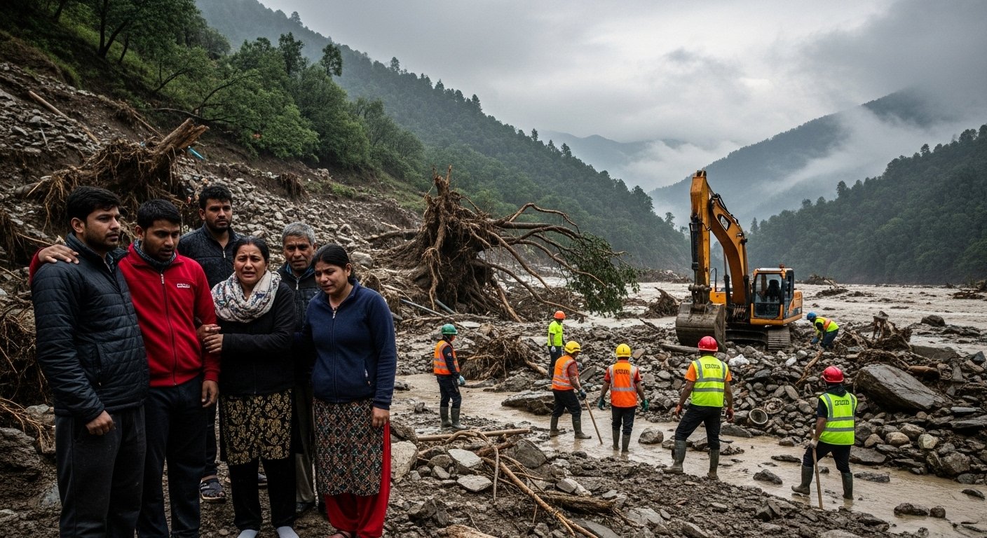 Dehradun Cloudburst Rampage: 7 Laborers from Moradabad Division Dead, Many Still Missing; Families Reach Spot