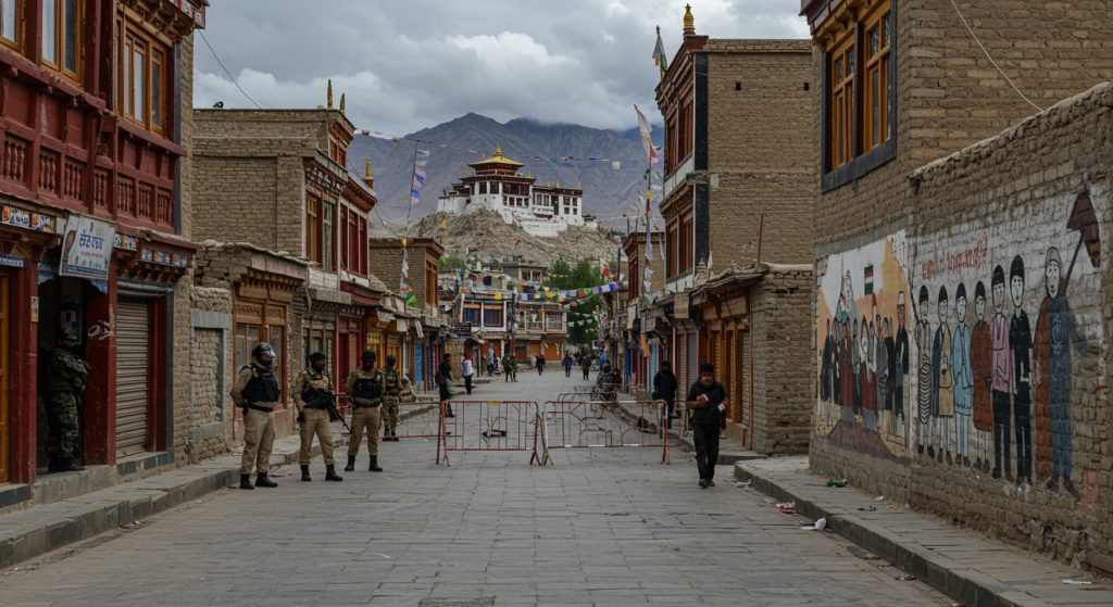 Ladakh Violence, Some Nepali-Kashmiris Among Injured: Wangchuk Says Preparations Underway to Jail Him; Curfew in Leh for Third Day, Schools-Colleges Closed for 2 Days