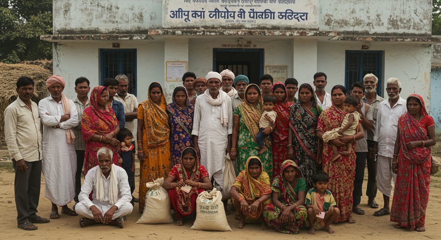 Panic in UP: Ration for 300,000 people to be stopped! Ration cards cancelled if KYC not completed in 3 months.