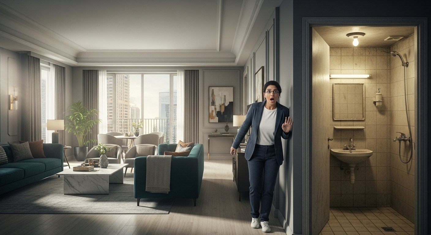 A 2 Lakh Rupee Rent Luxurious Flat: Inside Looked Like Heaven, But The Bathroom Left The Tenant Stunned!
