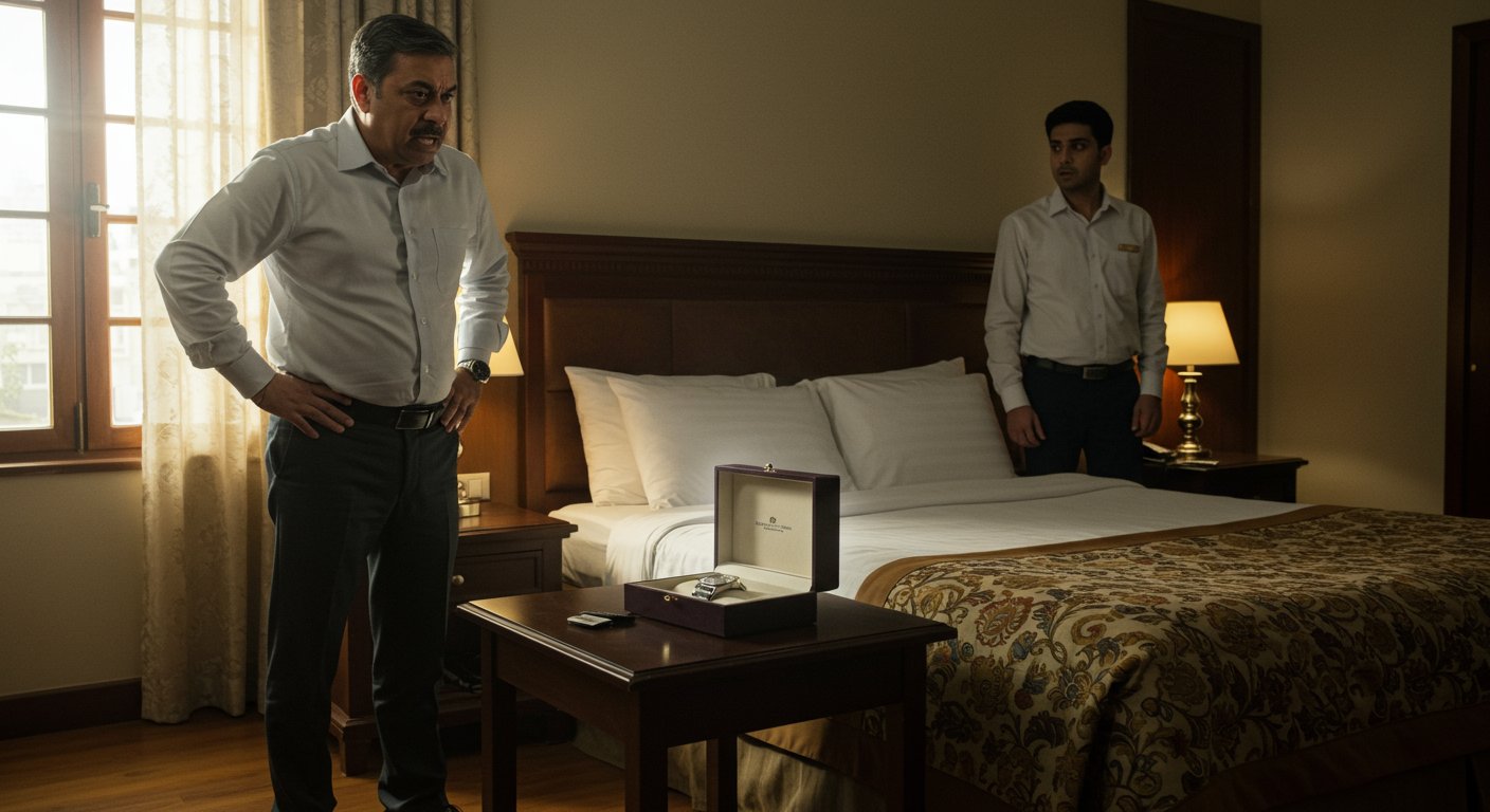 UP: ₹15 Lakh Watch Disappears From Hotel Room, Delhi Businessman Suspects Employee