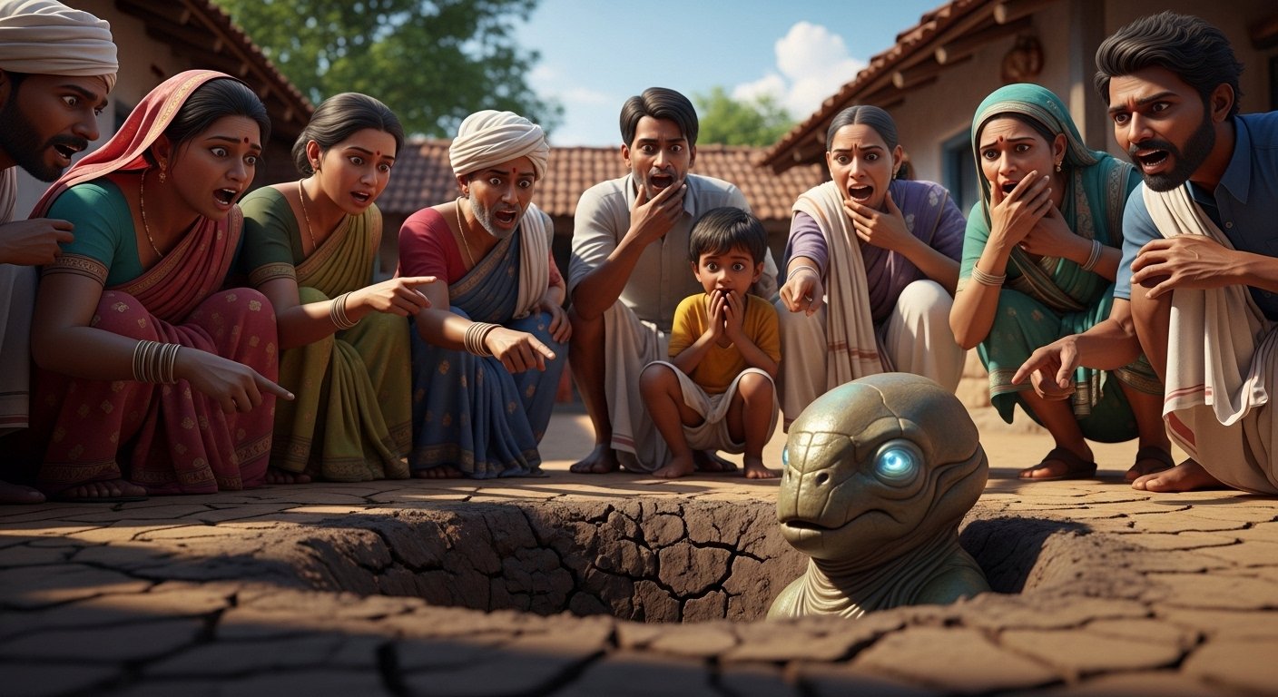 Lakhimpur Kheri: Mysterious Creature Spotted in House Courtyard, Villagers Stunned!