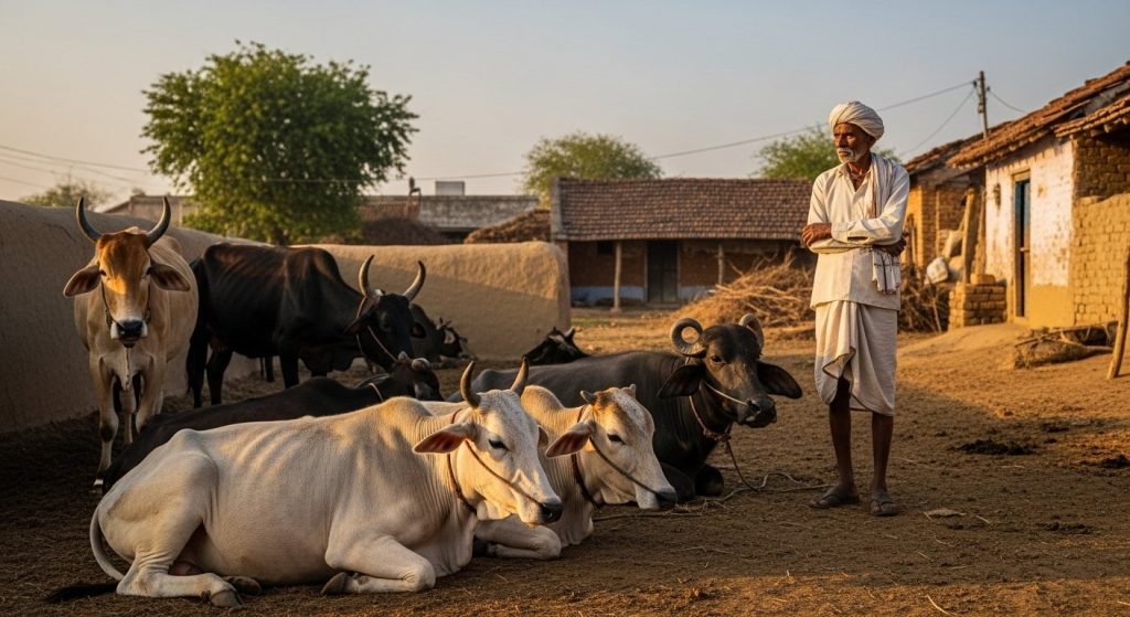 Lumpy Virus Crisis in UP: Complete Ban on Animal Movement in 7 Districts, Fairs Also Cancelled