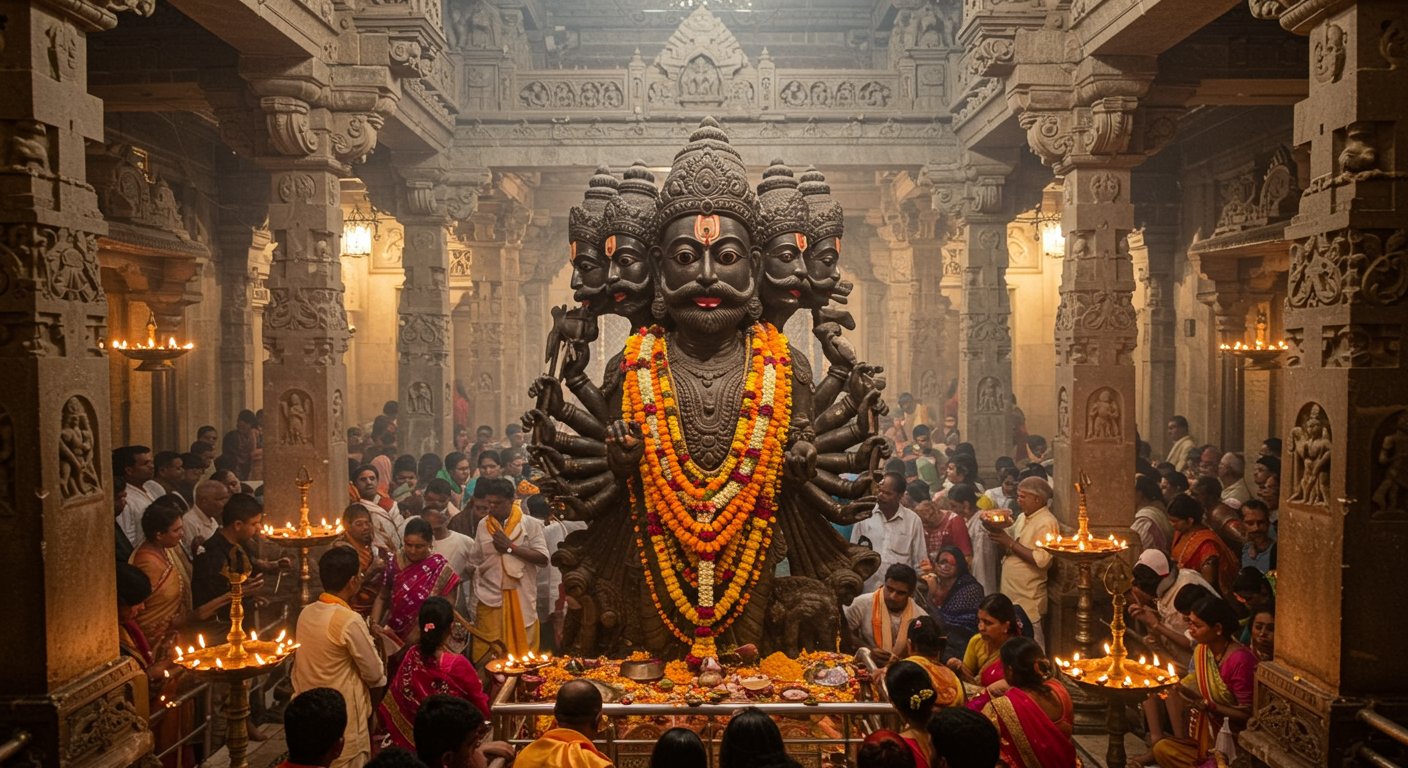 बदायूं का अनोखा मंदिर: जहां होती है ‘लंकापति’ रावण की पूजा, दशहरे पर उमड़ते हैं सैकड़ों भक्त!