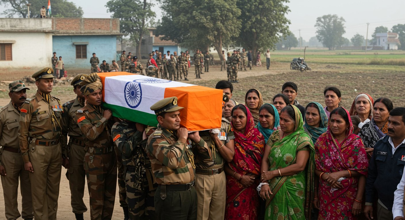 Kaithal's Braveheart Martyred in Jammu and Kashmir: Joined Army 9 Years Ago, Marriage Talks Underway; Last Rites Today in Ancestral Village.