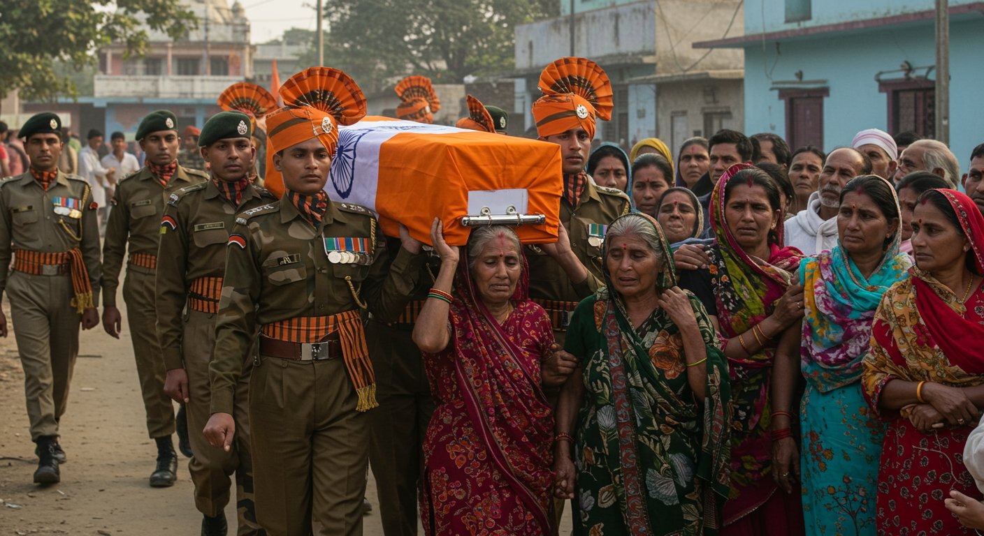 Kaithal Lance Naik martyred in J&K terror encounter: Last rites with state honours today, family's wedding preparations overshadowed by grief