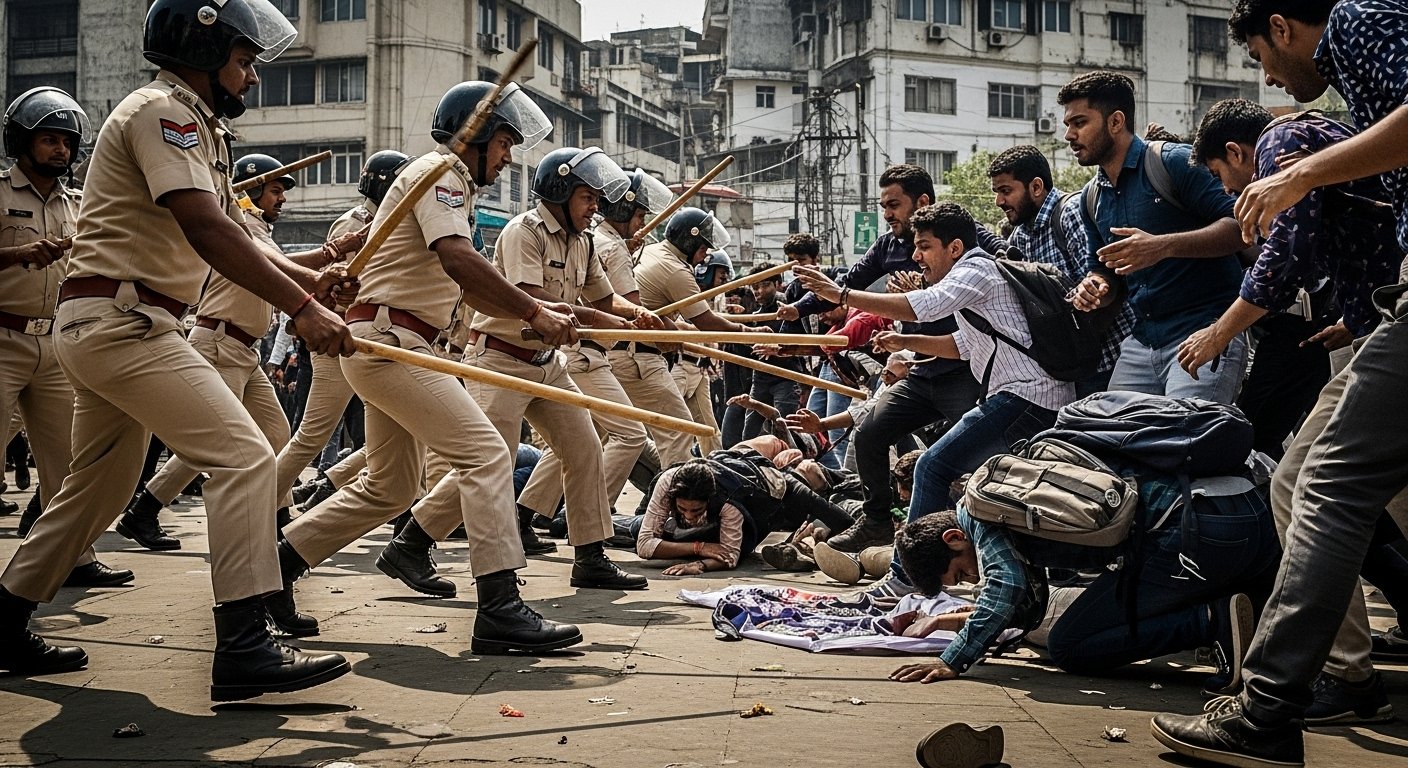 Baton Charge Controversy Heats Up: SP MP Awadhesh Prasad Slams Yogi Government Over Police Action Against ABVP Workers, Demands Judicial Inquiry