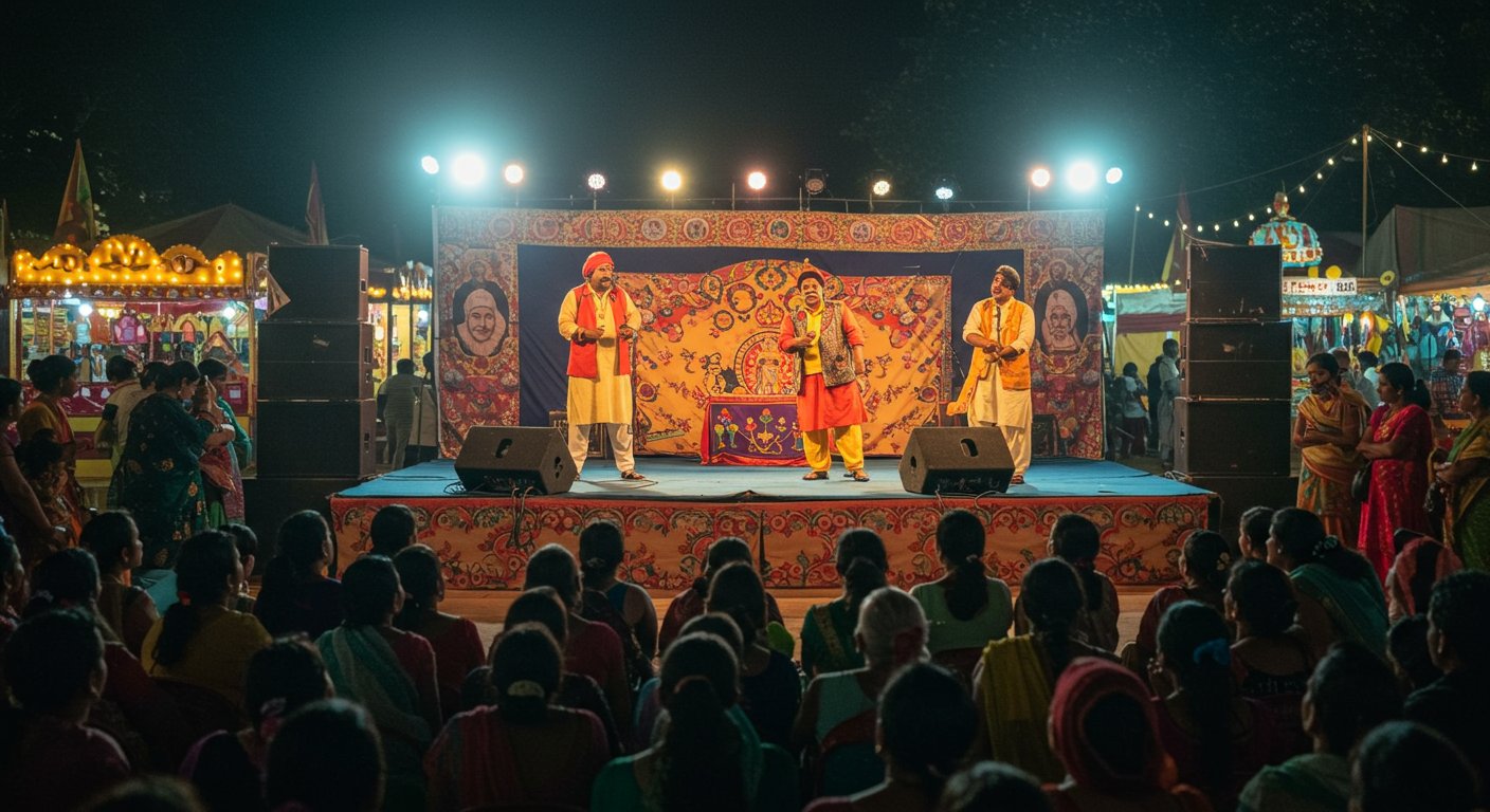 Vulgarity in Laughter Show: Dignity of Kaka Hathrasi's Stage Shattered at Hathras Fair