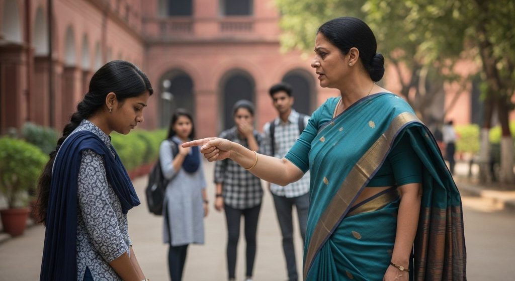 LIVIVI: Female Professor Misbehaved, Publicly Humiliated Student; Student Complains to Vice-Chancellor, Demands Action.