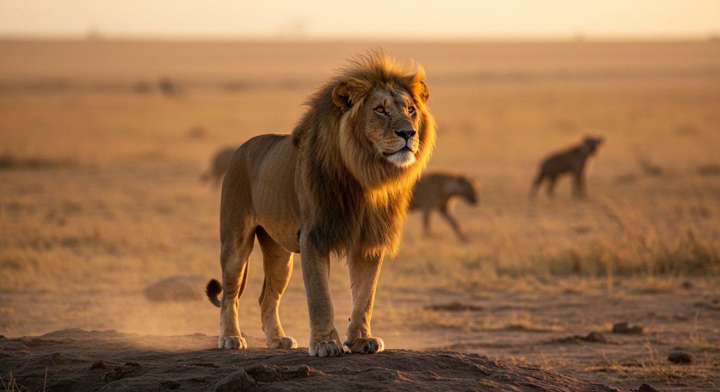Lion Fought Alone Against Fierce Enemies, Returned From The Jaws Of Death; Viral Video Stuns People