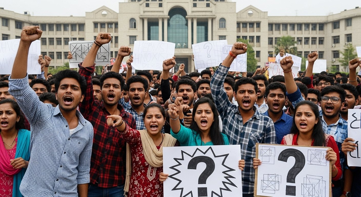 UP: Ram Swaroop University's Major Fraud! Students' Future Jeopardized by Unrecognized LLB Degrees, Massive Uproar.