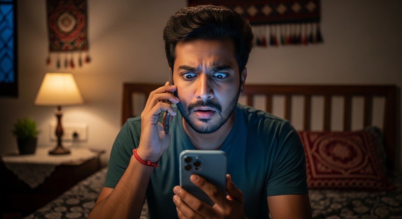 रोमांटिक कॉल पर प्रेमी ने की ऐसी भूल कि हो गया वायरल