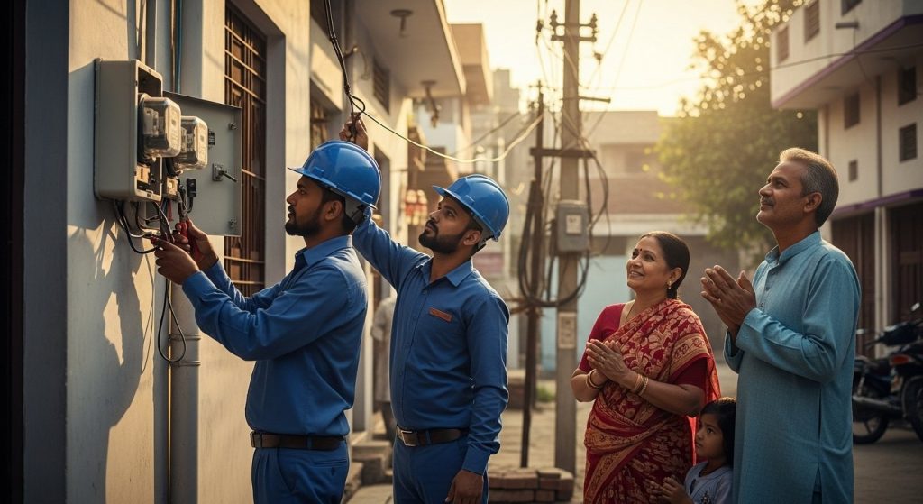 Lucknow's Heartwarming News: Power Workers Rushed Even On Holiday, Instantly Connected Homes!