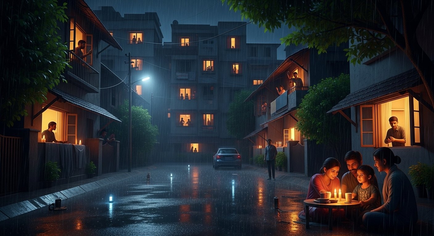 Rain Havoc in Lucknow: Power Outage in Singarnagar and Several Areas, Thousands Troubled