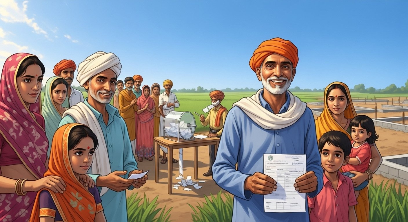 लखनऊ में अपना घर: सौमित्र विहार योजना में आज से किसानों को प्लॉट आवंटन की लॉटरी शुरू