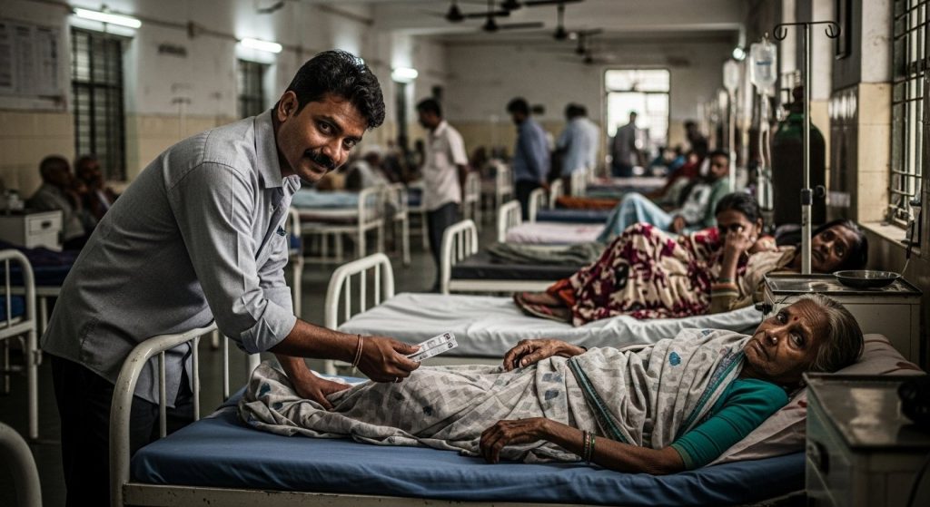 Touts Reign at Lucknow's KGMU: Infiltrating Wards to Sell Medicines to Patients, Administration Negligent