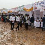 25,000 Youths' Job Dreams Dashed as Rain Disrupts Lucknow Skill Festival; Placement Counters Inundated with Mud
