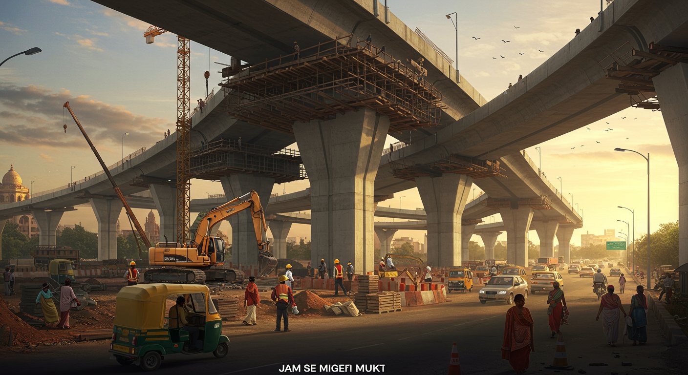 Lucknow: Telibagh to get relief from traffic jams; three-year stalled flyover to finally be built, making journeys pleasant!
