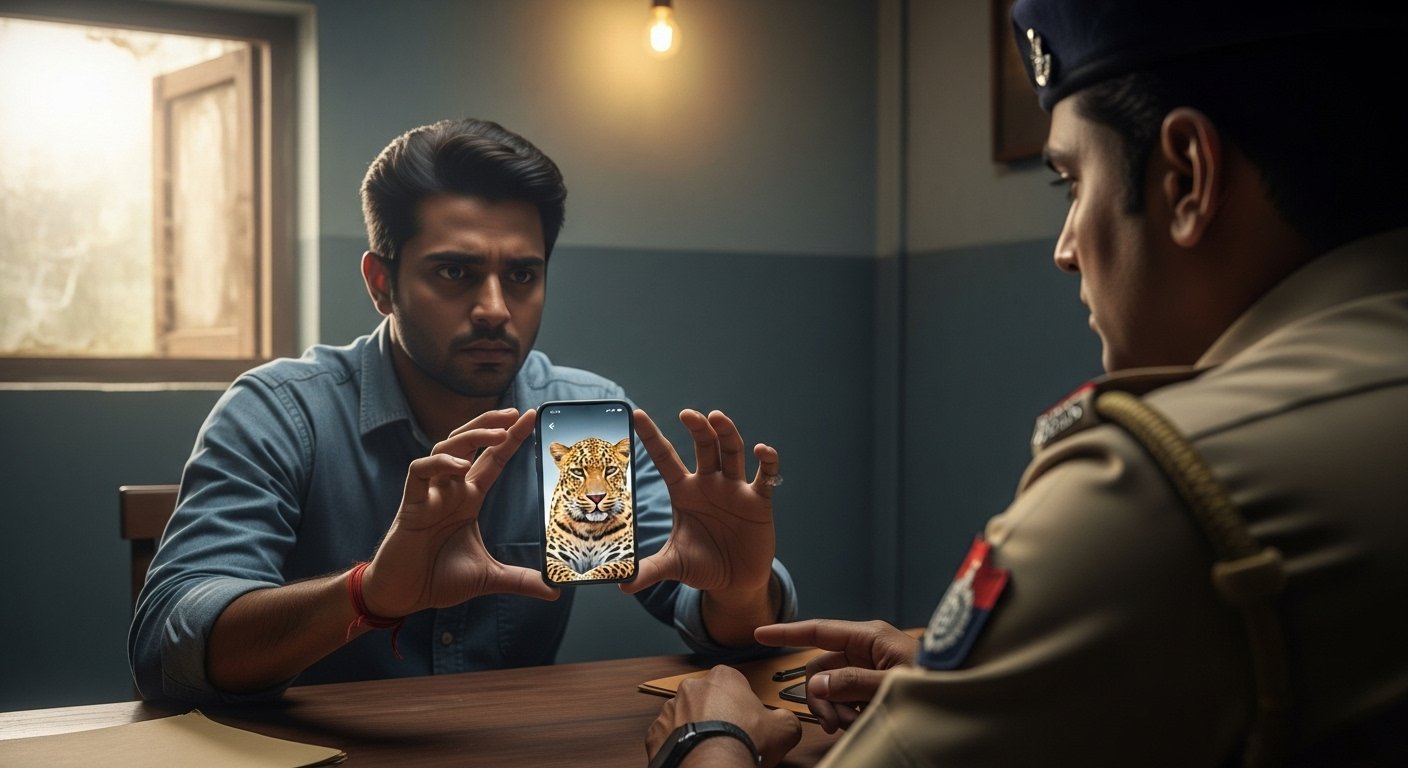 लखनऊ: एआई से तेंदुए की फर्जी तस्वीर बनाकर वायरल करने वाला पकड़ा गया, मोबाइल में मिला बड़ा राज