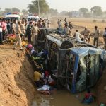 Horrific Accident in Lucknow: Uncontrolled Roadways Bus Plunges into Ditch, Three Tragically Killed; Several Seriously Injured