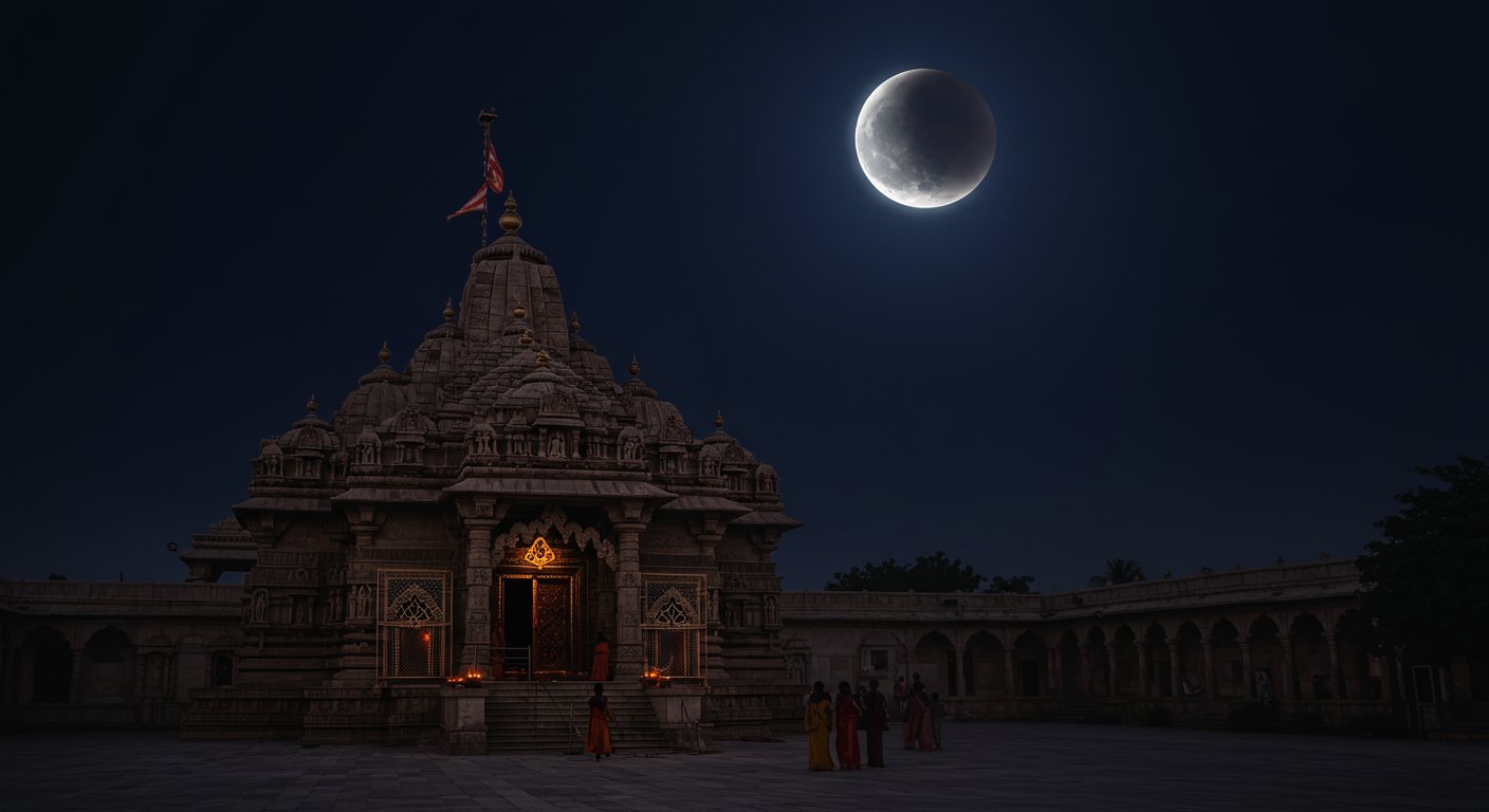 Lunar Eclipse on September 7: Impact Visible in India, Ramlala's Darshan Will Not Be Possible; Sutak Period Also Set