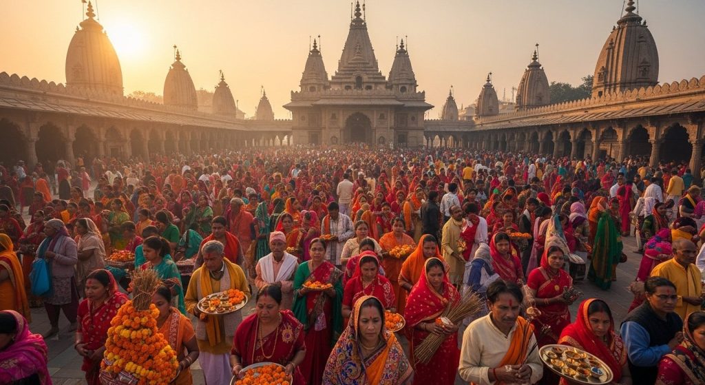 UP: Nepalgunj's Maa Bageshwari Shaktipeeth's Amazing Story Draws Crowds; Devotees Throng on First Day of Navratri