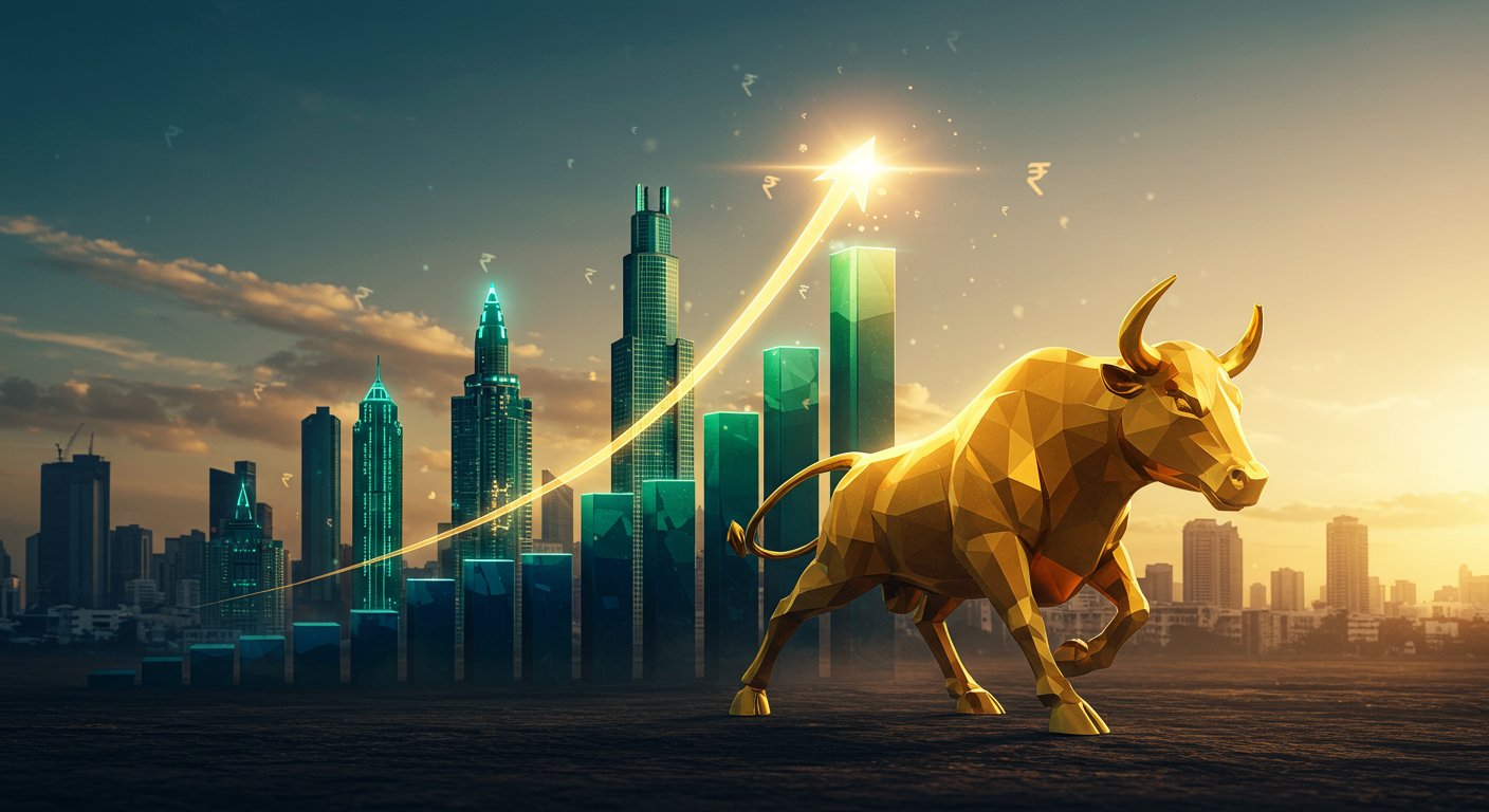 Stock Market Buzz: Market Cap of 8 Out of Top 10 Sensex Companies Rises by ₹1.69 Lakh Crore; Bajaj Finance Emerges as Biggest Beneficiary