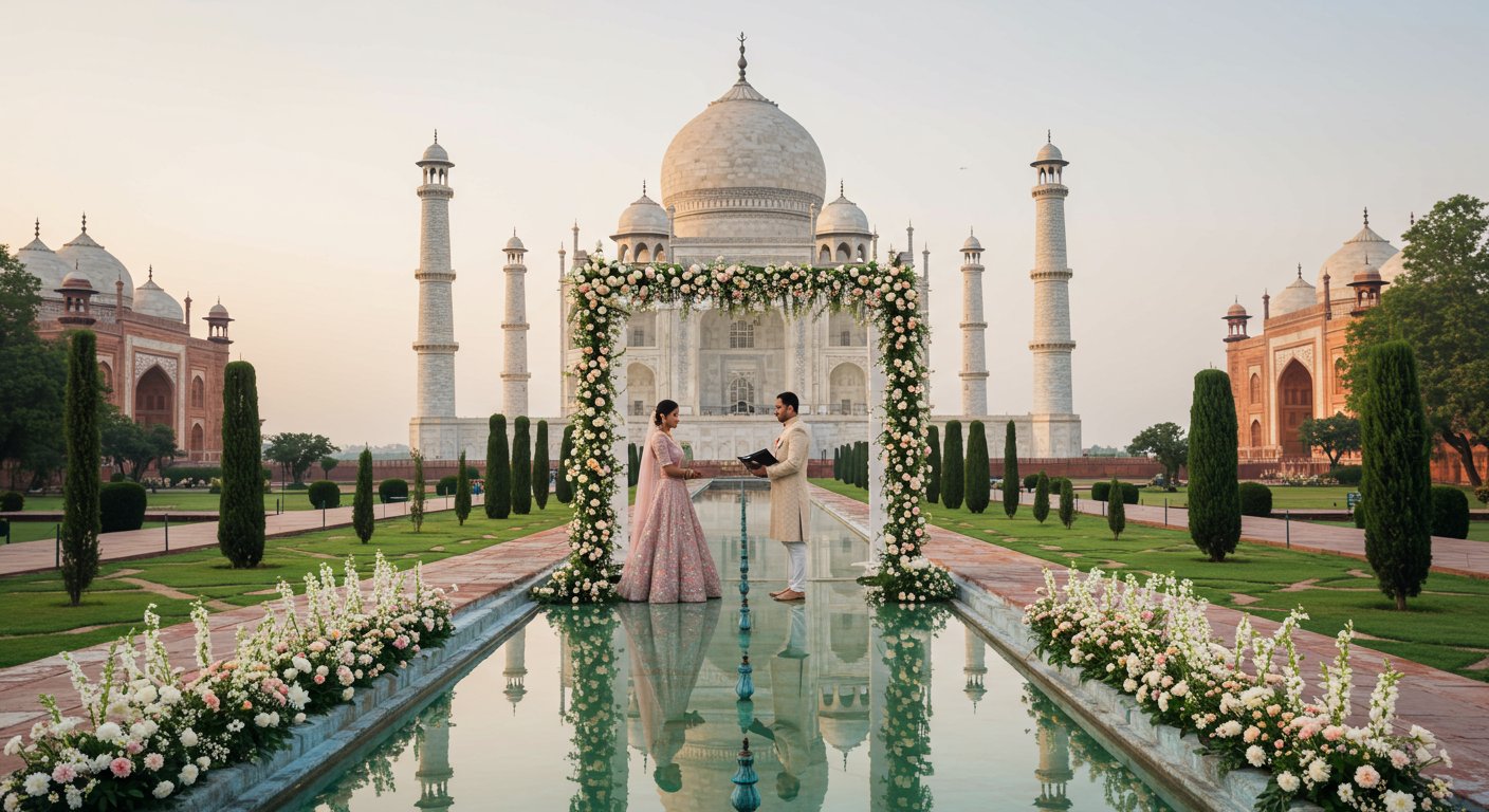 अब ताजमहल में होगी शादी, आगरा किले में फोटोशूट! वेडिंग इंडस्ट्री ने सरकार को भेजा ये खास प्रस्ताव