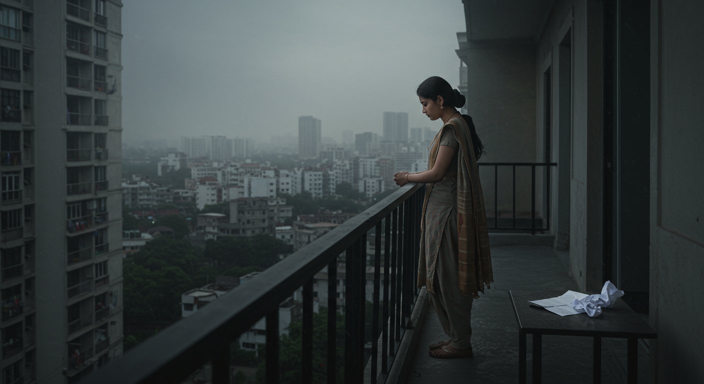 UP: Married Woman Jumps To Death From 15th Floor Over Marriage Against Family's Wishes; Pain Revealed In Suicide Note