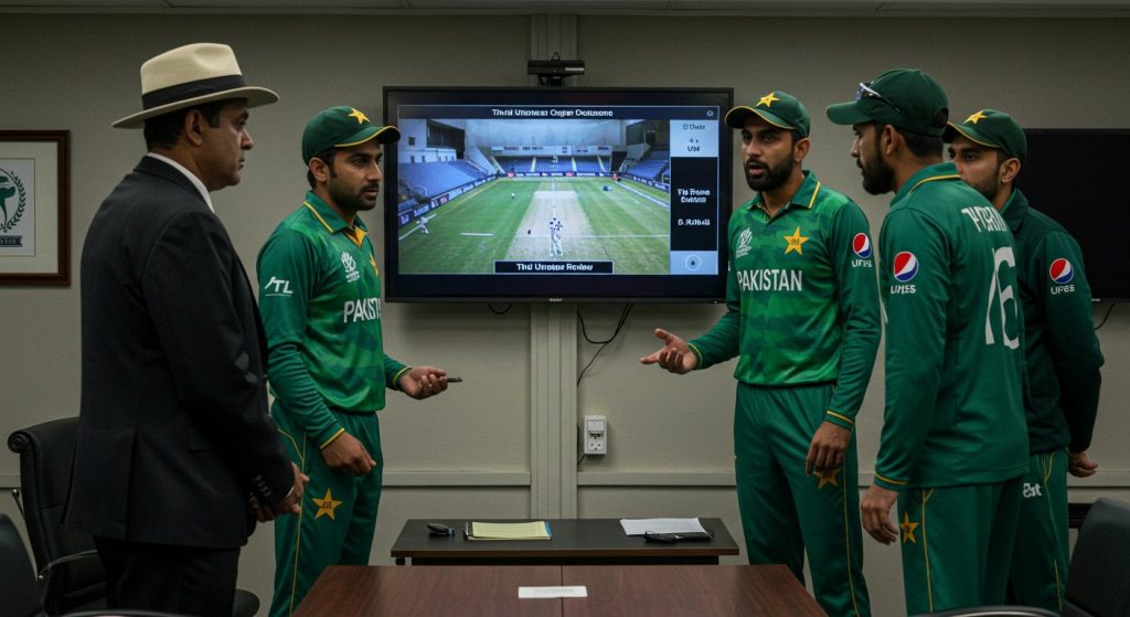 Uproar over Controversial Decision: Pakistan Lodges Complaint with ICC Against Third Umpire Following Match Referee's Reprimand