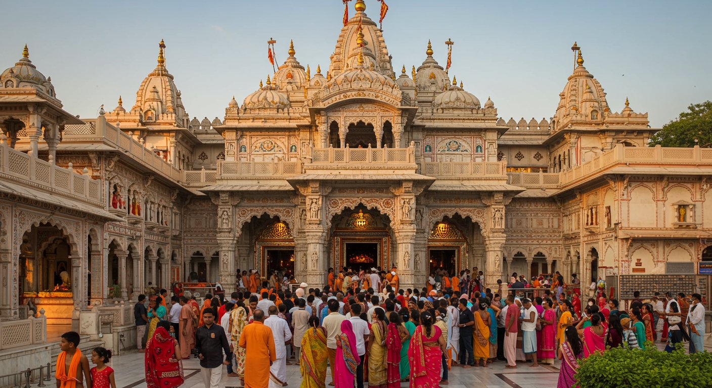 Mathura: Major changes at Banke Bihari Temple, VIP passes discontinued; Darshan timings also revised.