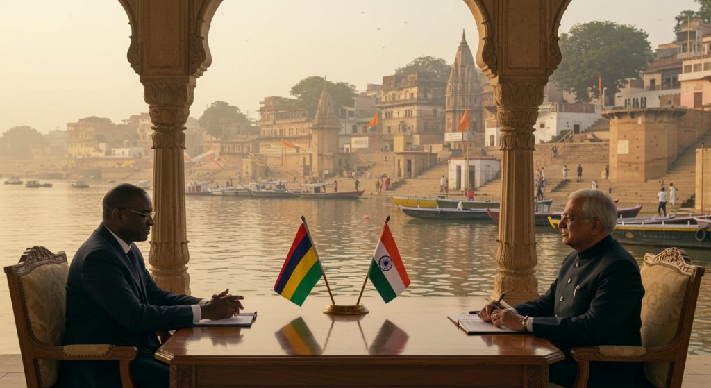 Mauritius PM Makes History in Kashi: First Bilateral Talks Held Outside Delhi