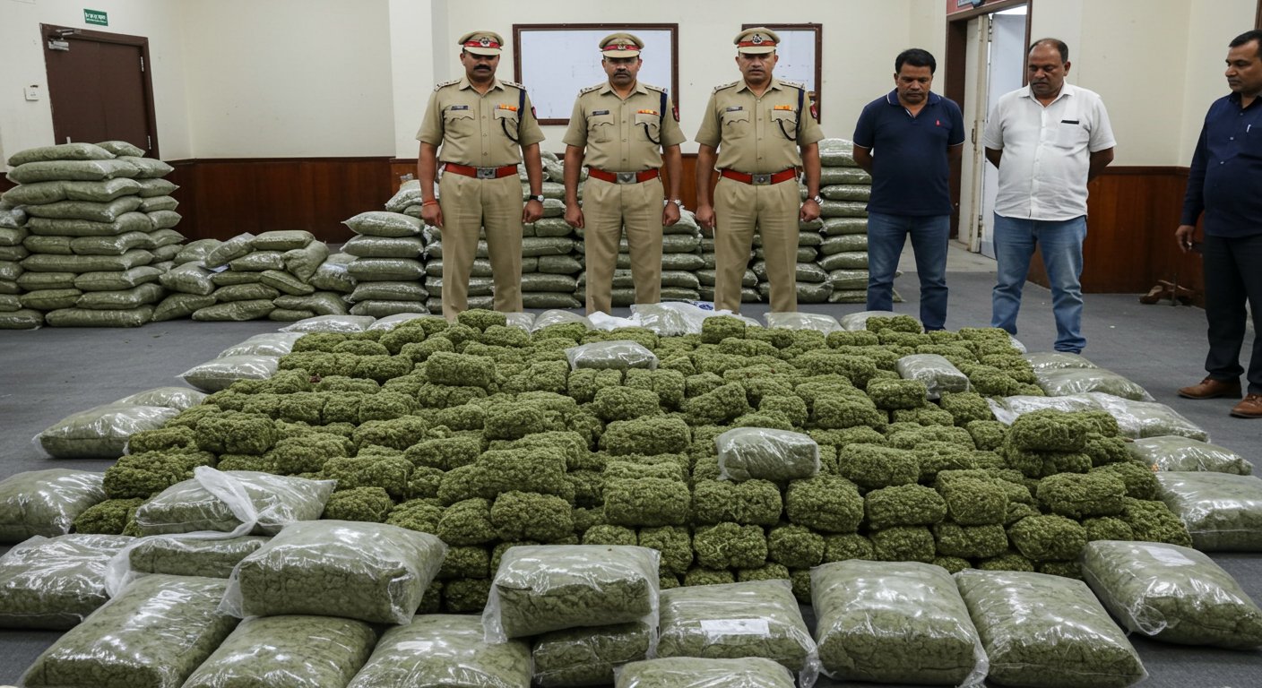 Meerut Police's Big Bust: Inter-State Smuggler Arrested with ₹1.5 Crore Worth of Cannabis; You'll Be Shocked by the Price of One Kilogram