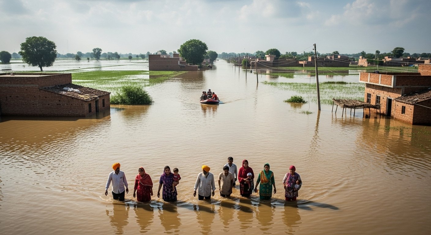 PM Modi to visit flood-affected areas in Punjab: Expected on Sep 9; 2,000 villages hit; Ludhiana under flood threat