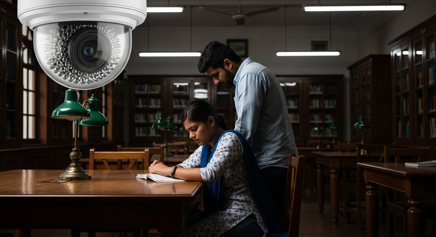 लखीमपुर खीरी: लाइब्रेरी में छात्रा से छेड़खानी, CCTV में कैद हुई शर्मनाक करतूत, आरोपी गिरफ्तार