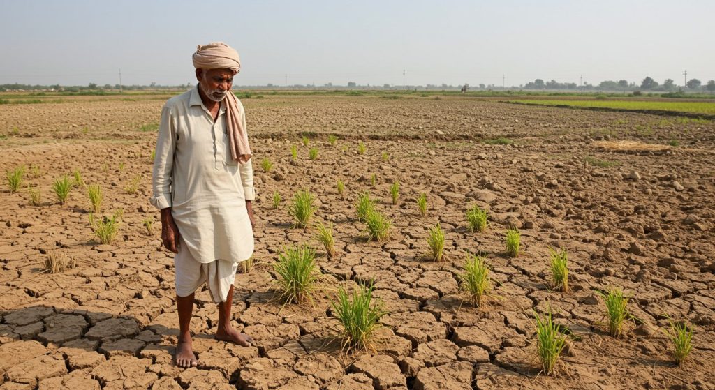 Heavy Rain in Delhi, But Drought in UP! No Monsoon For Next 5 Days, Farmers' Worries Mount