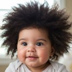 5-month-old baby with unique hair becomes internet sensation, leaving people amazed!