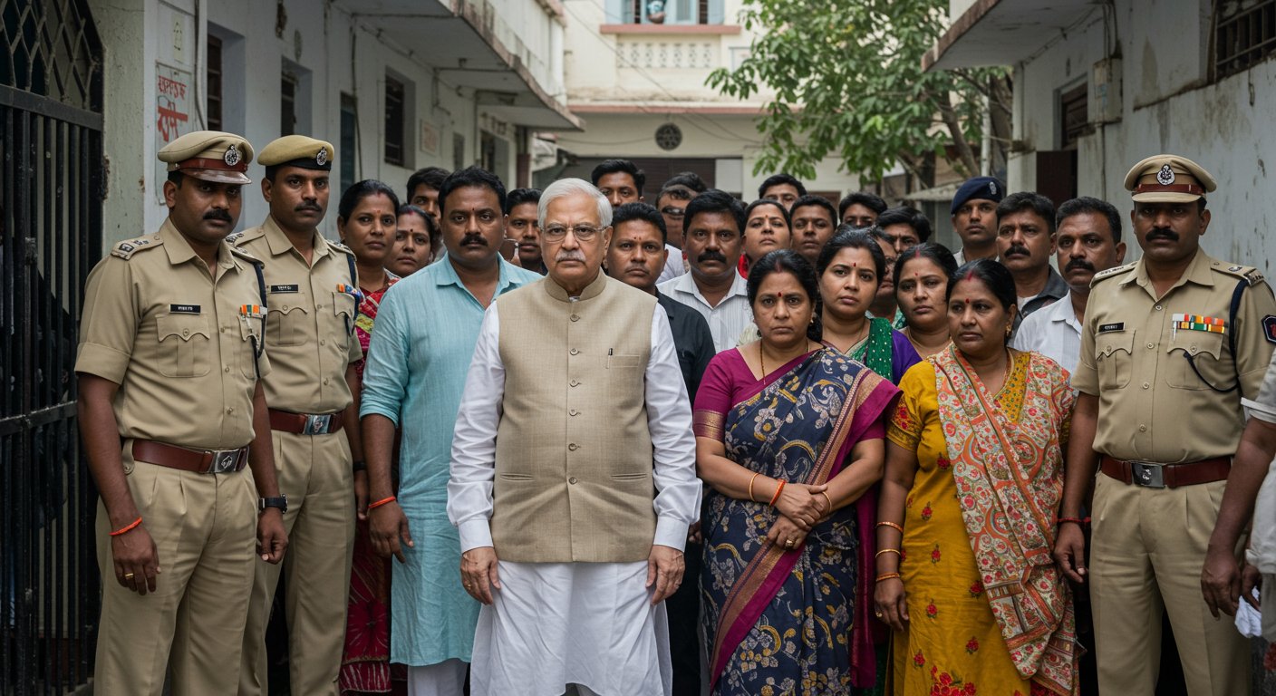 मुरादाबाद: पूर्व विधायक समर्थकों सहित नजरबंद, सरकार पर लगाए दमनकारी कार्रवाई के गंभीर आरोप