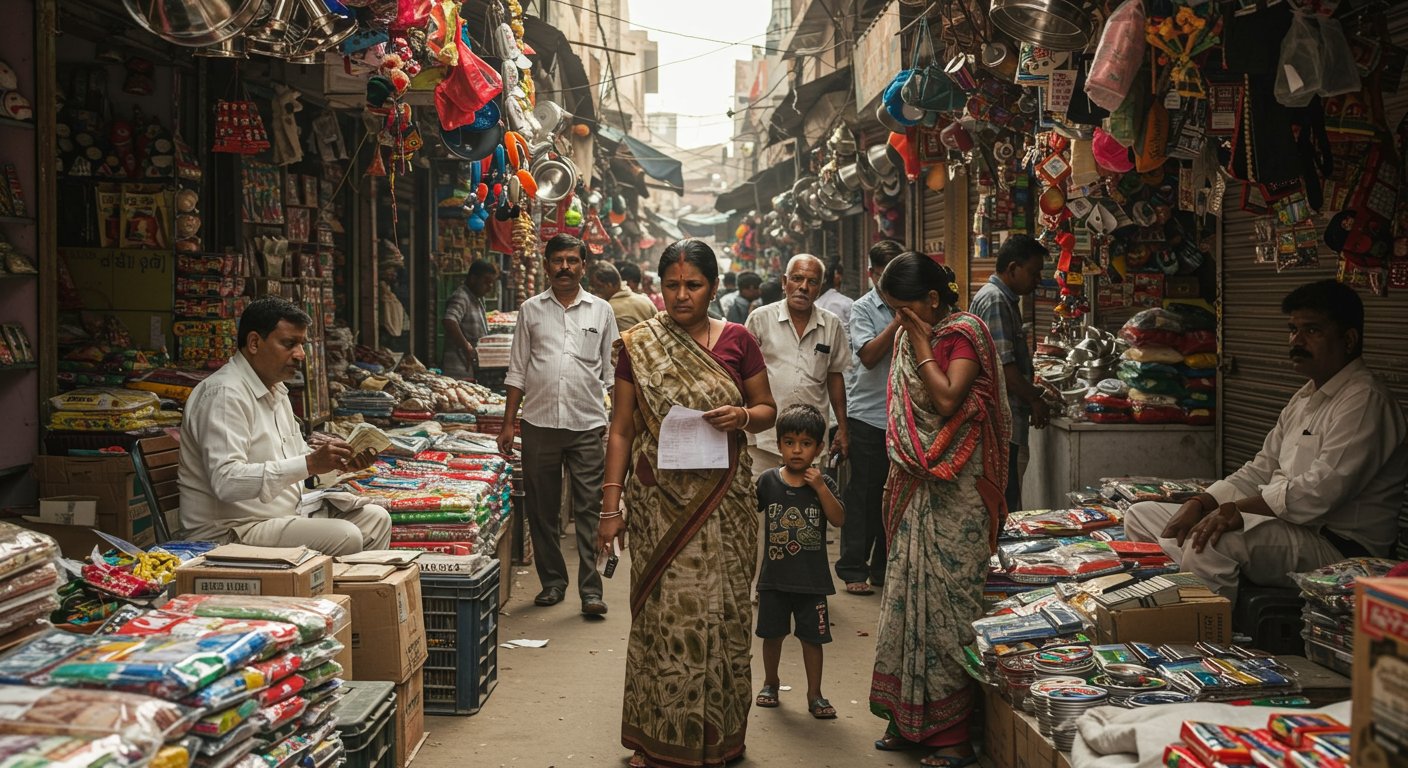 मुरादाबाद: GST छूट सिर्फ कागजों पर! बाजार में ‘खेल’, दुकानदार मालामाल, ग्राहक परेशान