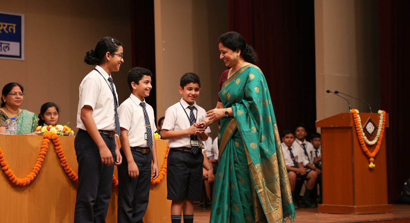 Unique Honor in Moradabad: Teachers Thank Students, Heartwarming Pictures Go Viral