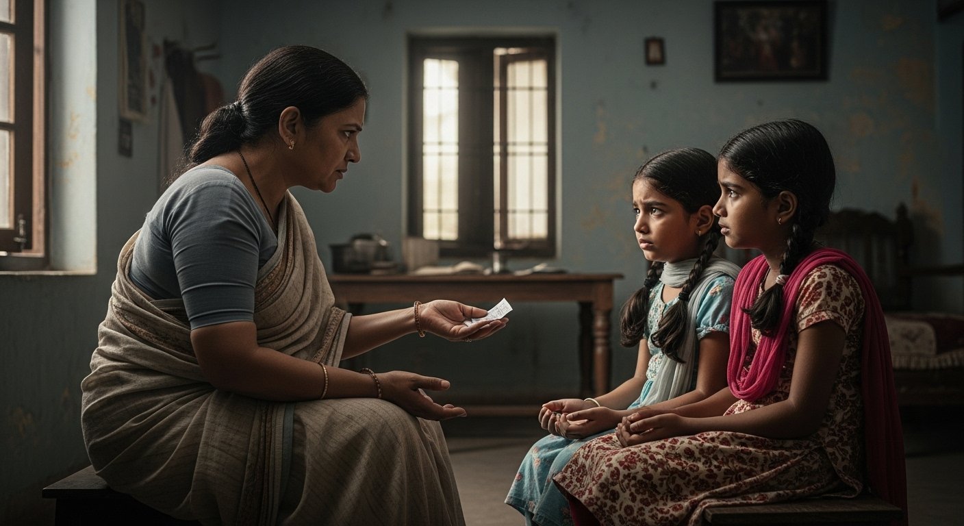 Mother collects rent from 9-year-old daughters, imposes heavy fines if not paid: video viral
