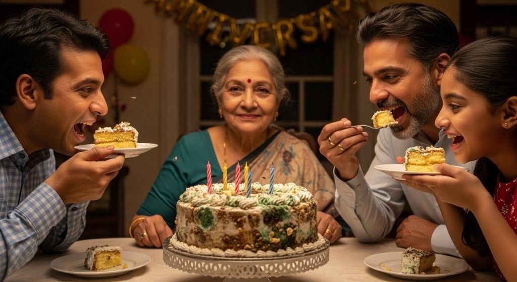 On Anniversary, Mother-in-law Fed Son and Daughter-in-law Year-Old Rotten Cake, They Ate With Relish: Know The Full Story